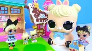 Куклы Лол Сюрприз! Мультик LOL Surprise Bigge Pets Видео для детей! Моя коллекция Огромных Лол