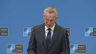 Tiesiogiai: NATO generalinio sekretoriaus spaudos konferencija