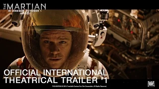 The Martian [Official International Theatrical Trailer #1 in HD (1080p)]