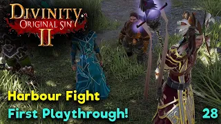 The Fight at the Harbour - Divinity Original Sin 2 - Multiplayer Gameplay