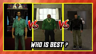 Tommy VS CJ VS Claude | Who is Best ? | Dream Gangsters Gaming