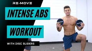 Intense Abs Workout with Disc Sliders