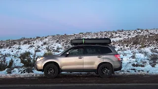 Big Bend National Park Winter Overland Camping In A Subaru Forester
