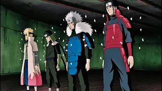 Hokages são ressuscitados pelo Orochimaru com Edo Tensei | Naruto Shippuden