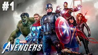 МСТИТЕЛИ #1 - ДЕНЬ МСТИТЕЛЕЙ | Прохождение Marvel's Avengers PS4 Pro
