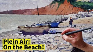 How to paint a Pebble Beach - The EASY way!