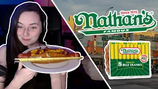 Irish People Try Nathan's Famous New York Hot Dogs For the First Time