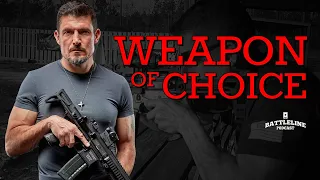 Army Ranger Kris Paronto's weapon of choice