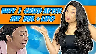 WHY I CRIED AFTER MY BBL + LIPO | WORST PAIN EVER!