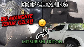 Deep cleaning!!! membersihkan kereta Mitsubishi Triton