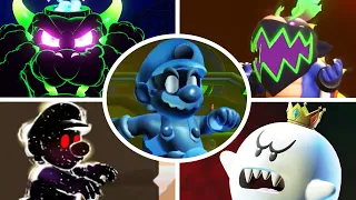 Super Mario Bros. Wonder - All Bosses with Metal Mario Power-Up