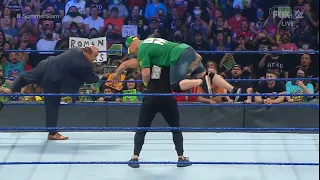 Wwe Smackdown Roman Reigns and John Cena promo segment 8/20/21