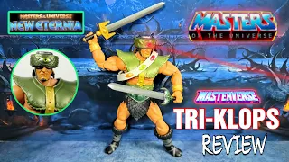 Masters of the Universe Masterverse New Eternia TRI-KLOPS Figure Review!