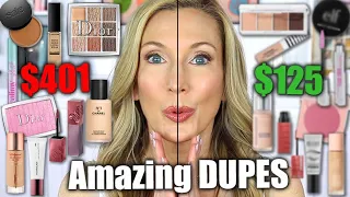 Full Face of DRUGSTORE Makeup DUPES With All Day Wear Test!