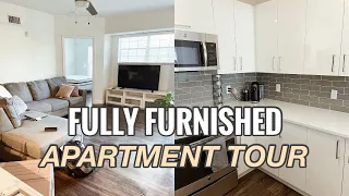 FULL FURNISHED FLORIDA APARTMENT TOUR 2021 ✨ | 2 Bed, 2 Bathroom In Florida