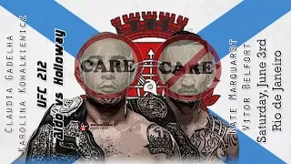 UFC 212 Aldo vs Holloway Care/Don't Care Preview