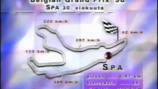 F1 1998 Spa Prerace Salo tells about his huge accident