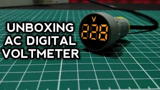 AC Digital Voltmeter Unboxing || in Kannada||