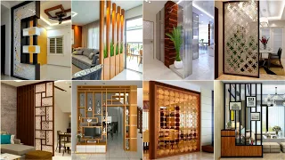 100 Modern Living Room Partition Wall Design 2024 | Room Divider Ideas | Home Interior Design Ideas