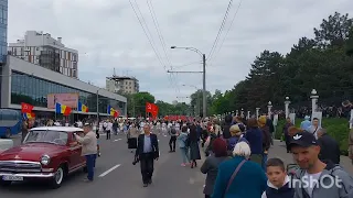 Кишинёв.Марш Победы 9 Мая.Бессмертный Полк.Молдова 2024🇲🇩