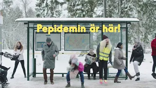 Upp & hoppa, Sverige! Pepidemin är här!