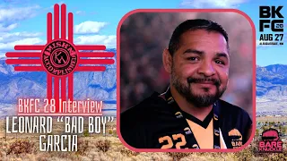 UFC Legend and retired BKFC fighter Leonard Garcia talks BKFC 28 and his future with the company