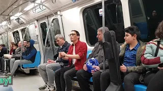 BEKLENEN METRO PERFORMANSI !! -  NE FERYAD EDERSİN DİVANE BÜLBÜL