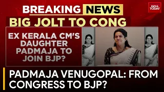 Congress Leader Padmaja Venugopal's Potential Shift to BJP Causes Stir