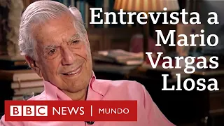 Mario Vargas Llosa: "Me gustaría que la muerte me hallara escribiendo, como un accidente"