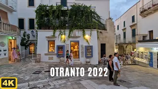 Otranto, Italy - 4K Walking Tour in the Old Town