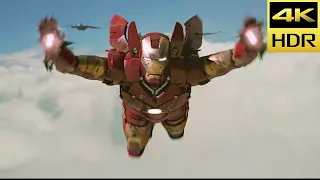 Iron Man (2008) - Jet Chase | 4K HDR |