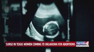 Surge in Texas women coming to Oklahoma for abortions