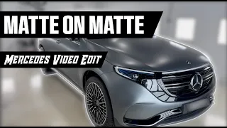 Matte PPF on Mercedes EQC (MATTE PAINT)