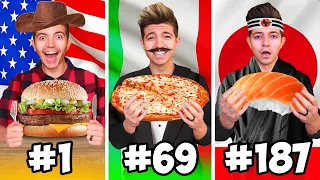 Eating Most VIRAL Food from Around the WORLD!