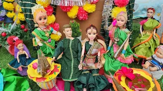 Barbie Doll All Day Routine In Indian Village/Radha Ki Kahani Part -281/Barbie Doll Bedtime Story||