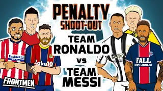 🔥Team Messi vs Team Ronaldo🔥 Penalty Shoot-Out! (Frontmen Season 2.2)