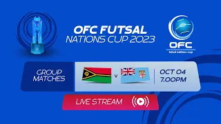 Vanuatu vs Fiji - OFC FUTSAL Nations Cup 2023