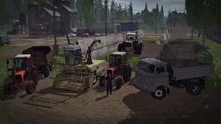 Let's Play Farming Simulator 2015 #47 Kiszonkowe opowieści o poznaniu Bronczka