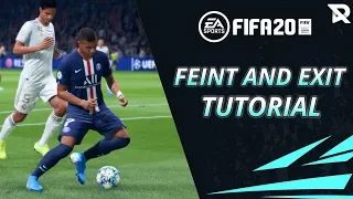FIFA 20 | SKILL TUTORIAL - FEINT AND EXIT (WORKS IN FIFA 21)