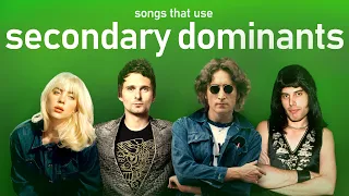 Songs that use Secondary Dominants