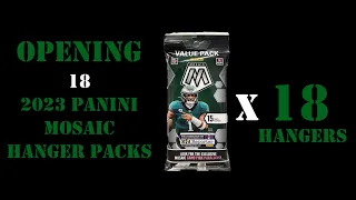 2023 Panini Mosaic - Opening 18 Hanger Packs