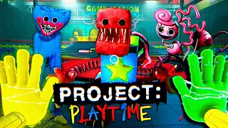 ДОБРЫЙ ХАГГИ и МАМОЧКА ДЛИННЫЕ НОГИ СПАСЛИ МЕНЯ от ПОДПИСЧИКОВ PROJECT PLAYTIME 😱