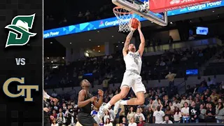 Stetson vs. Georgia Tech Men's Basketball Highlights (2021-22)