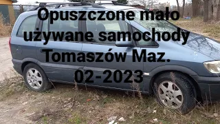Opuszczone mało używane samochody Tomaszowa Maz. Marcin Demolition