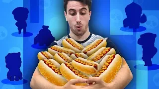 Mangio 1 HOT DOG Ogni NUOVO BRAWLER! Brawl Stars ITA!