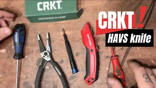 The CRKT HVAS field strip knife.