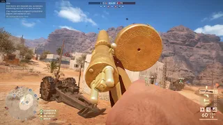 Battlefield 1: Sinai Desert Conquest Gameplay - British Empire (No Commentary), GTX 1650 [1440p]