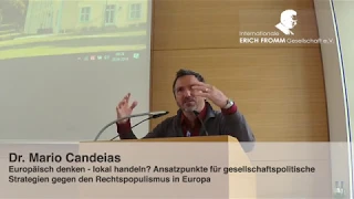 Dr. Mario Candeias: Europäisch denken - lokal handeln? Ansatzpunkte für gesellschaftspolitische...