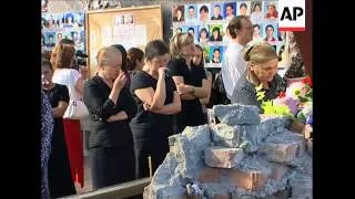 Ceremony to mark 5 years since Beslan school tragedy; mourners