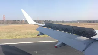 British Airways A320 G-EUYO landing at Berlin-Tegel